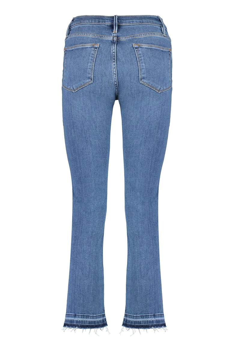 le high straight jeans by Selfnex