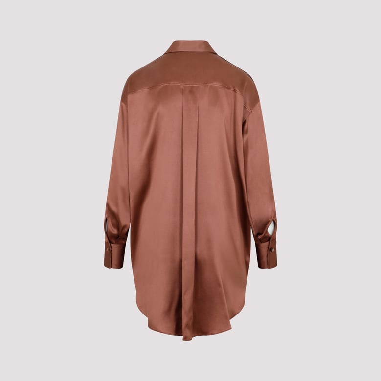 brunello cucinelli silk shirt by Selfnex