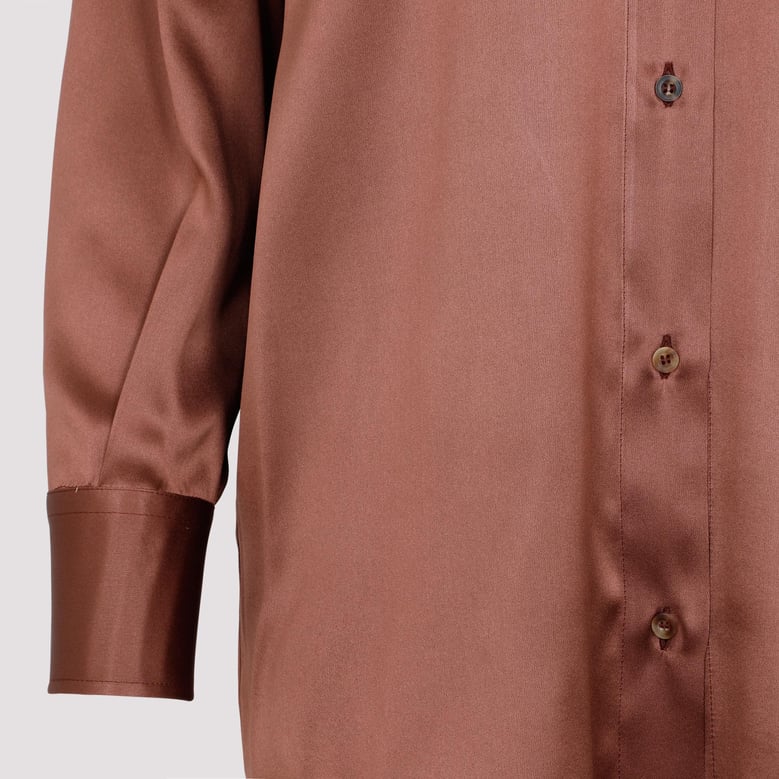 brunello cucinelli silk shirt by Selfnex
