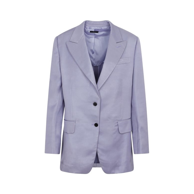 tom ford soft fluid twill boyfriend jacket by Selfnex