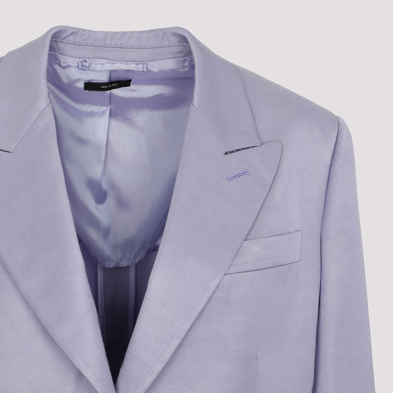 tom ford soft fluid twill boyfriend jacket by Selfnex