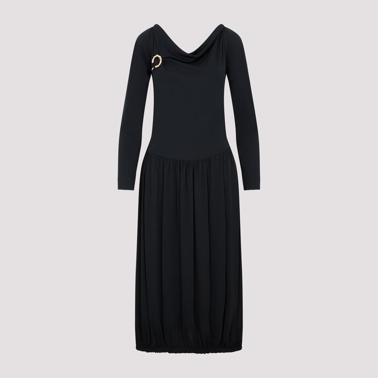 lanvin ls drape midi dress by Selfnex