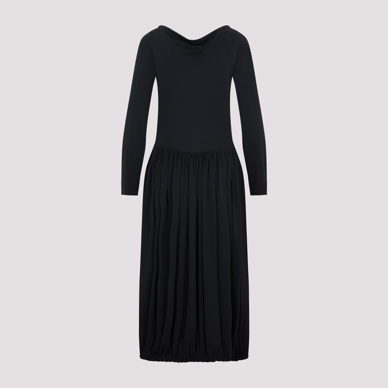 lanvin ls drape midi dress by Selfnex