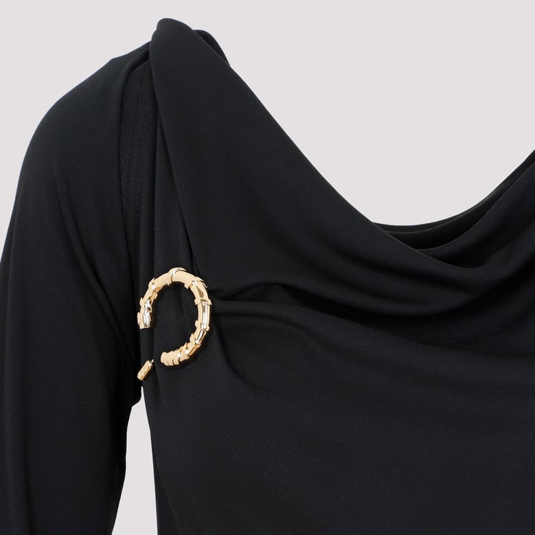 lanvin ls drape midi dress by Selfnex