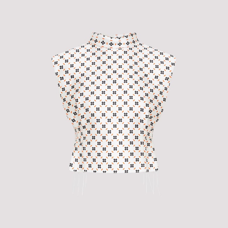 lanvin cropped sleeveless top by Selfnex
