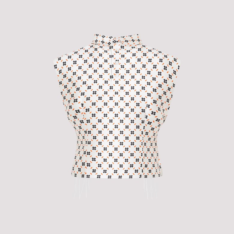 lanvin cropped sleeveless top by Selfnex
