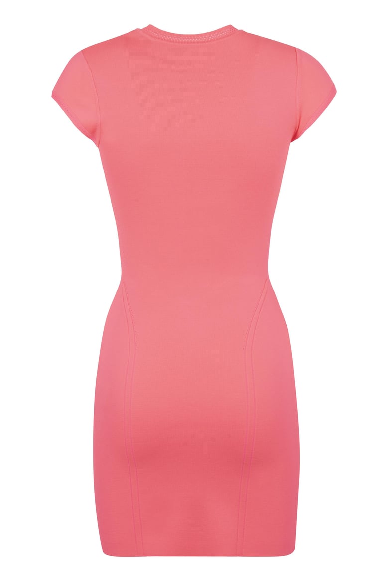 victoria beckham cap sleeve fitted mini dress by Selfnex