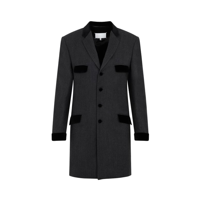 maison margiela wool jacket by Selfnex