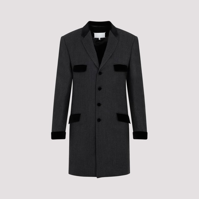 maison margiela wool jacket by Selfnex
