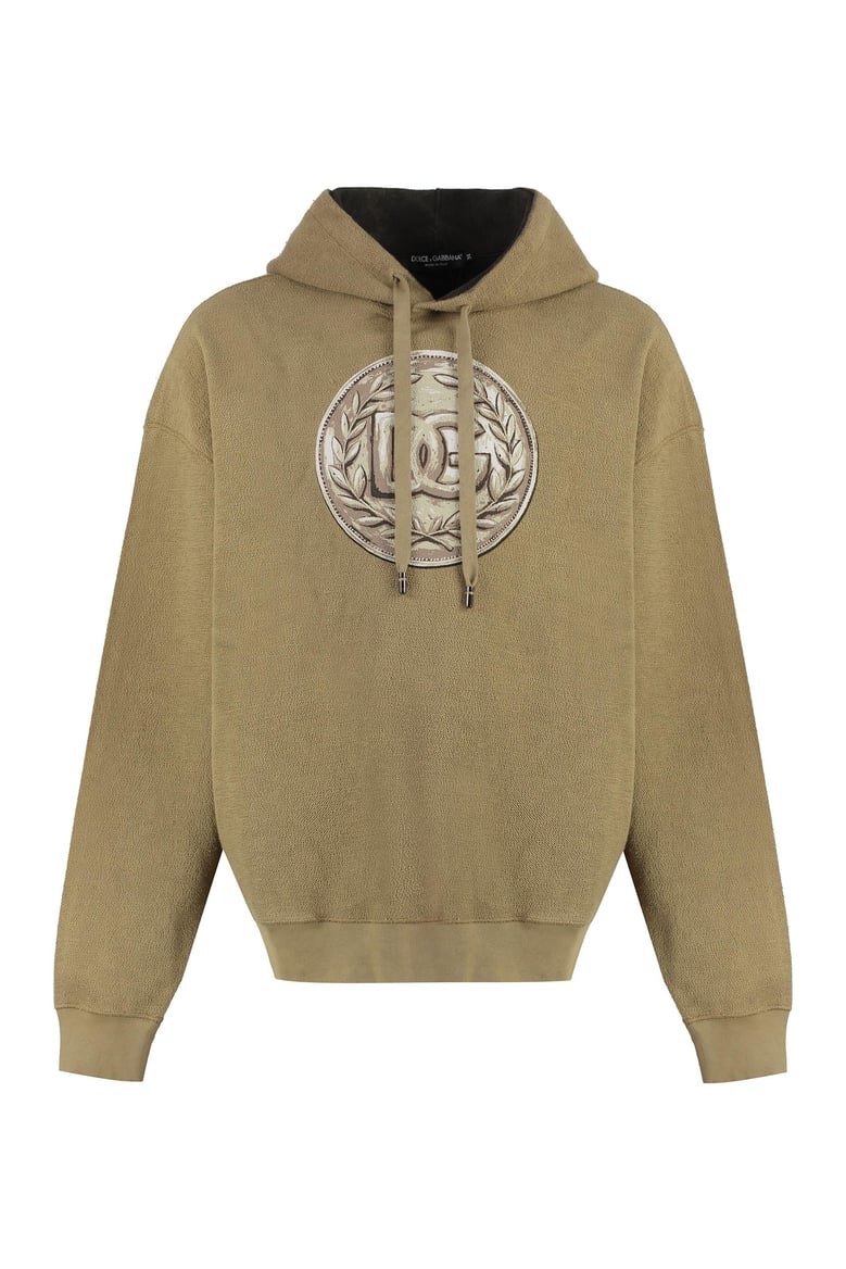 logo print hoodie by Selfnex