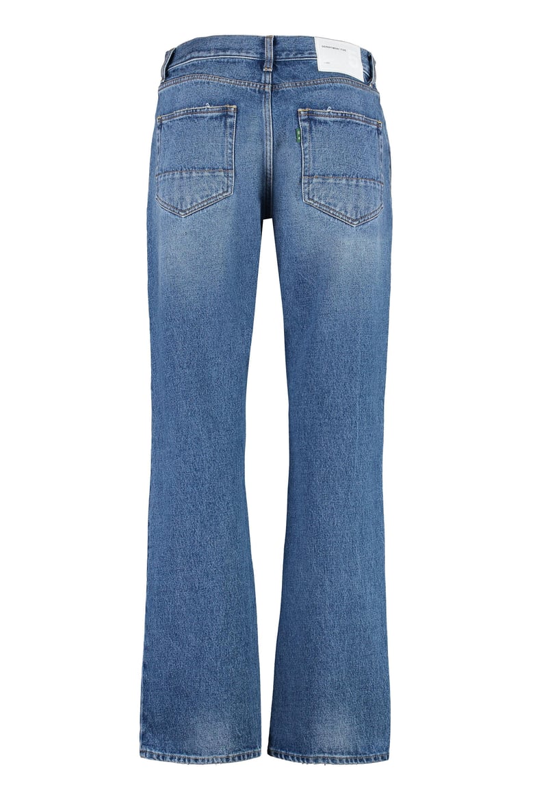 bowl jeans 5-pocket straight-leg jeans by Selfnex