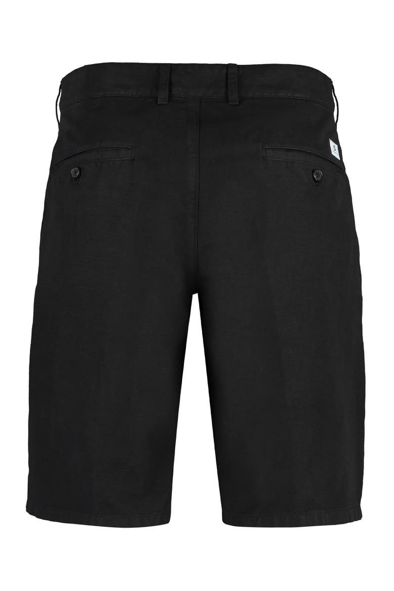 lond cotton blend bermuda shorts by Selfnex