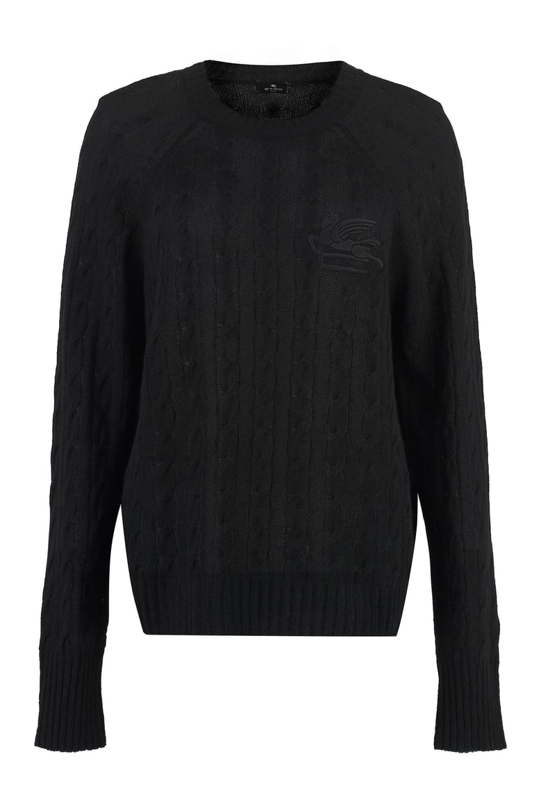 cashmere crew-neck sweater by Selfnex