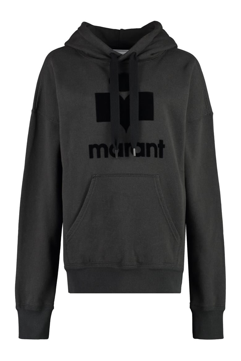 mansel logo cotton hoodie by Selfnex