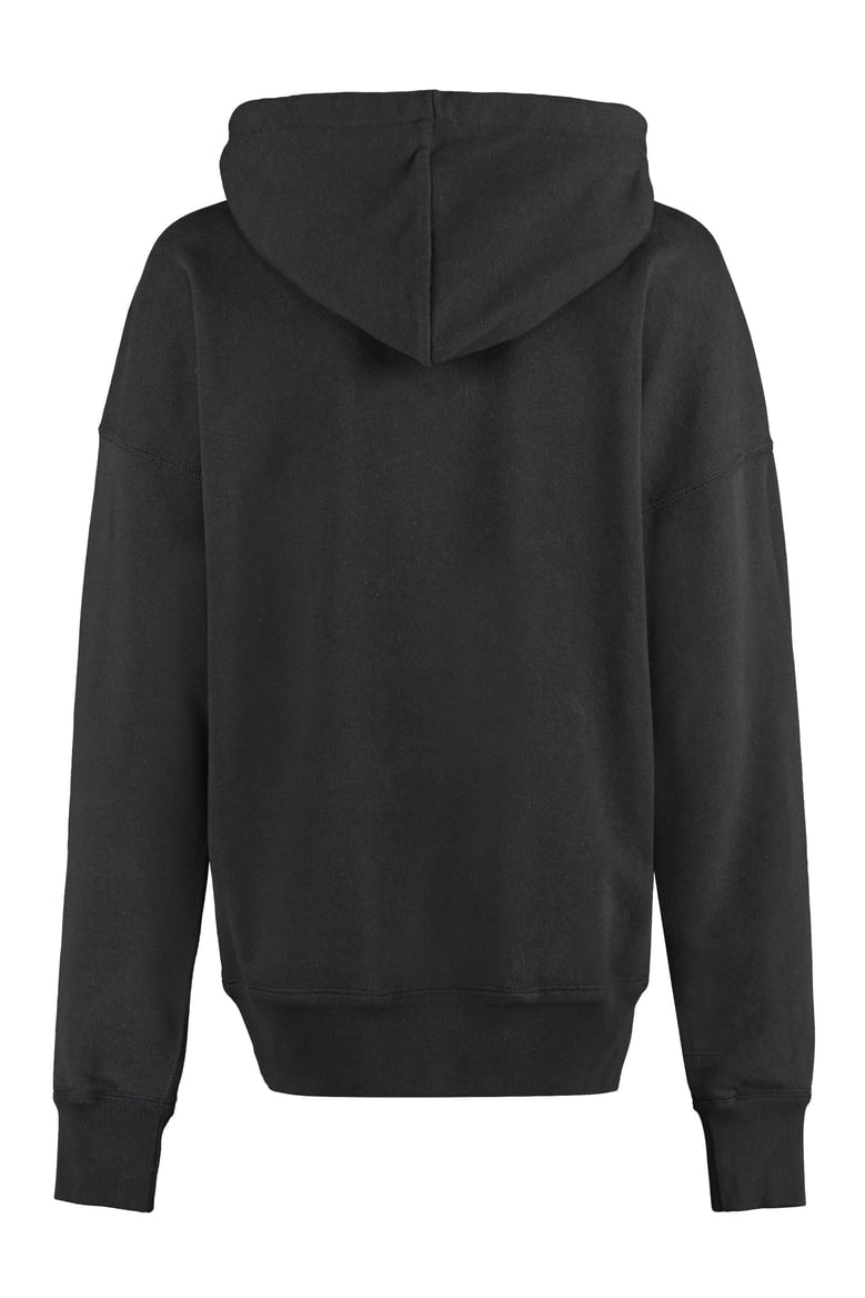 mansel logo cotton hoodie by Selfnex