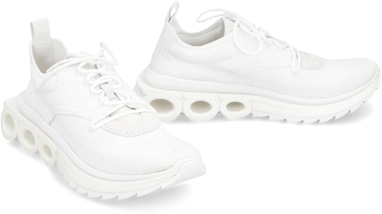 fabric low-top sneakers by Selfnex
