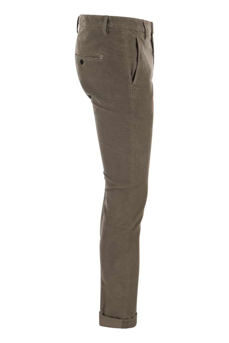 gaubert - slim milleraies trousers by Selfnex