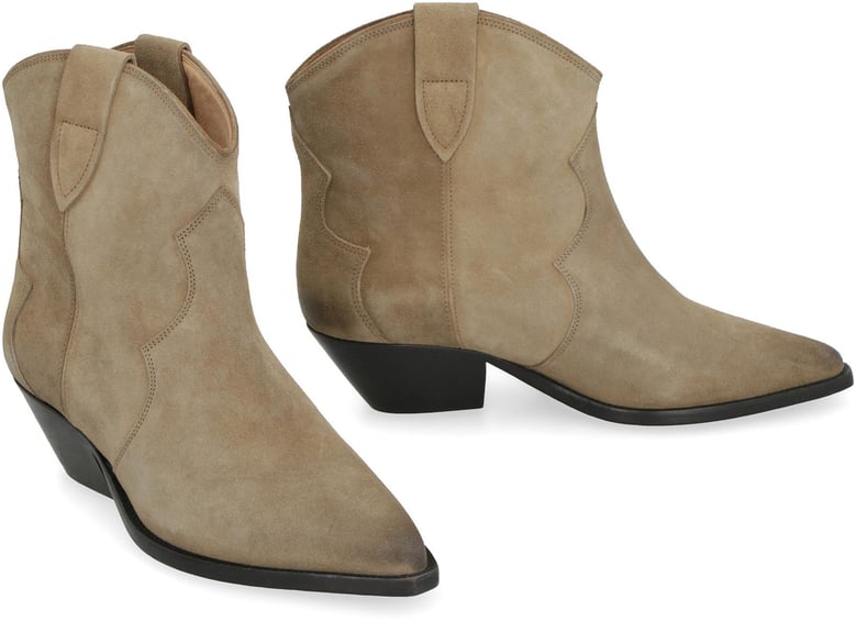 dewina suede ankle boots by Selfnex