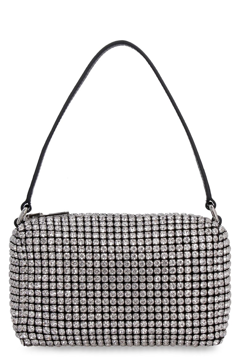 embellished fabric medium heiress handbag by Selfnex