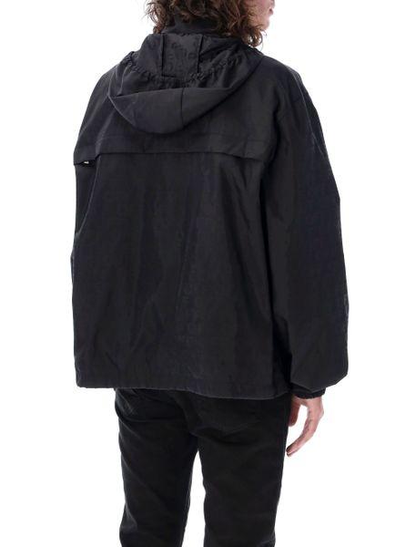 off ao jacq hood windbreaker black by Selfnex