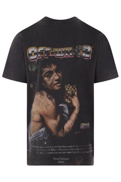 printed cotton t-shirt by Selfnex