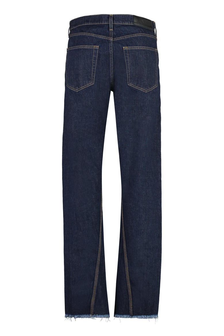 5-pocket straight-leg jeans by Selfnex