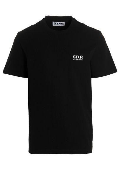 logo printed cotton t shirt by Selfnex
