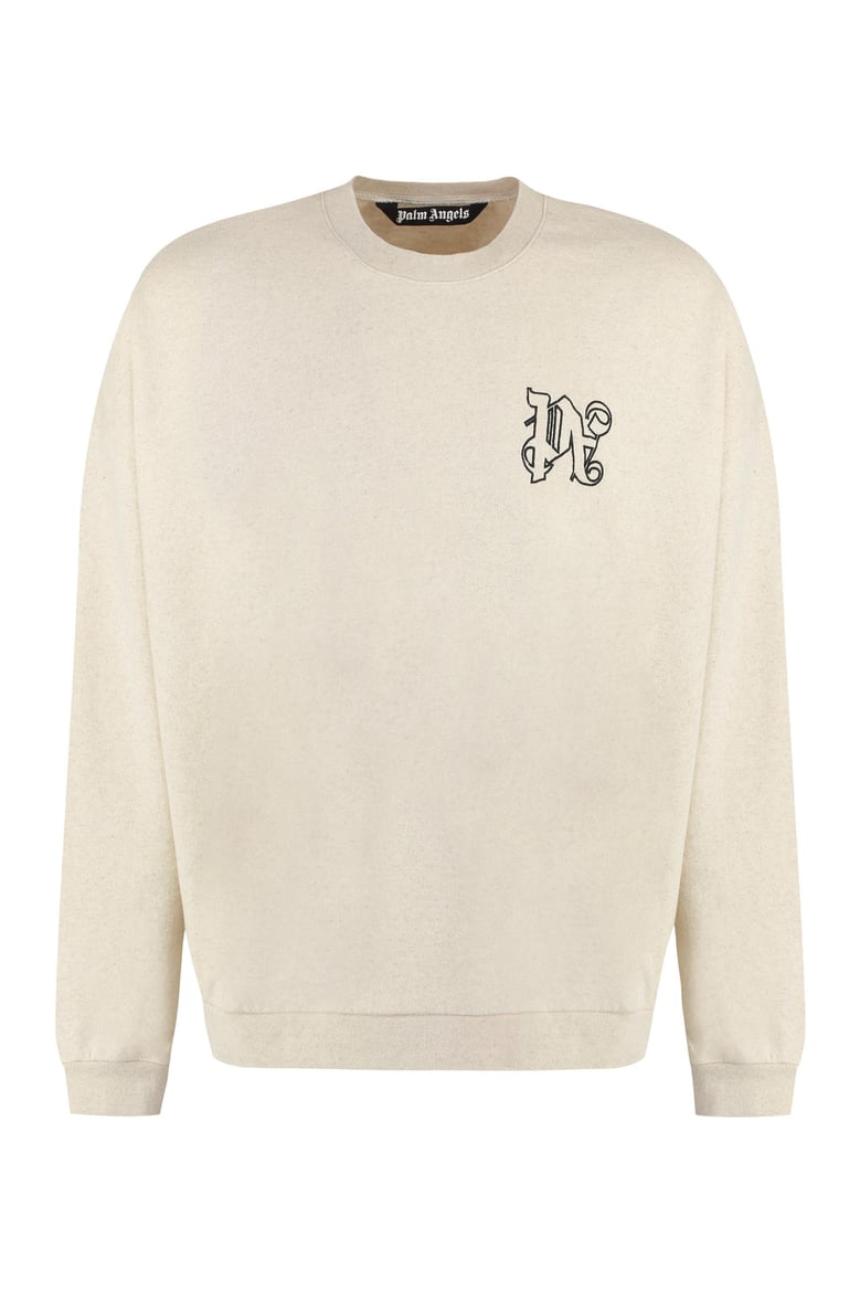 cotton crew-neck sweatshirt by Selfnex