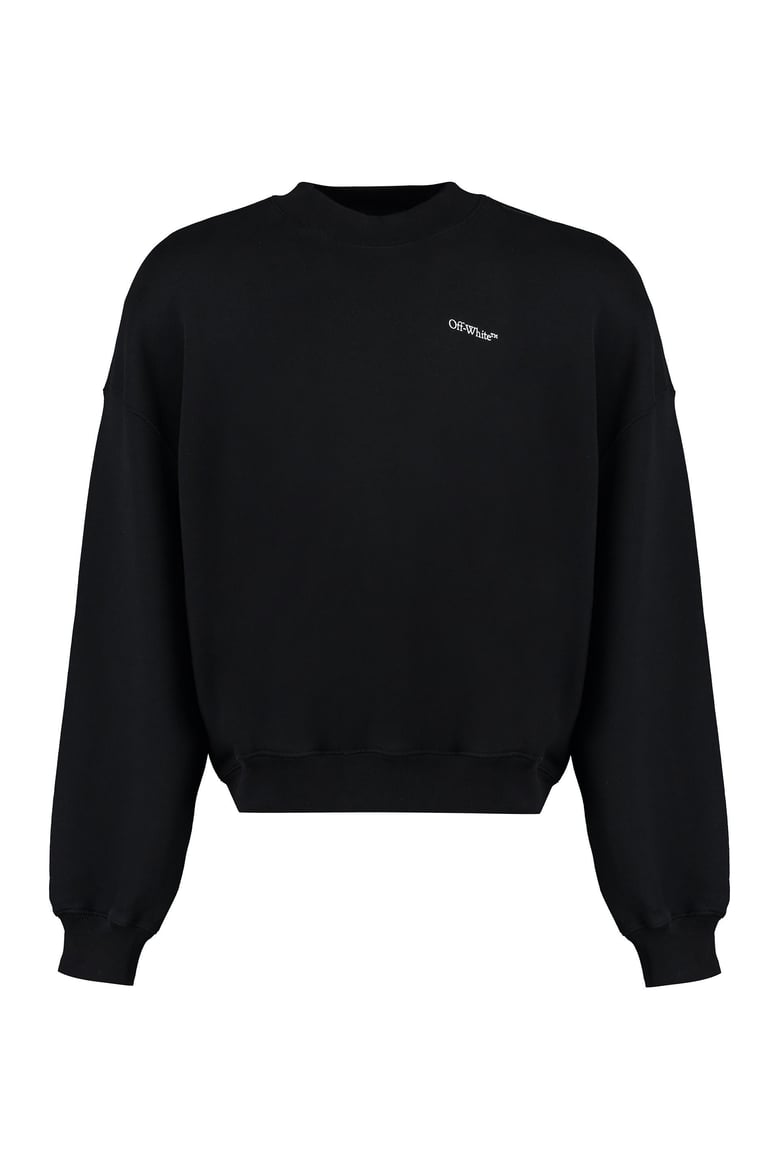 cotton crew-neck sweatshirt by Selfnex