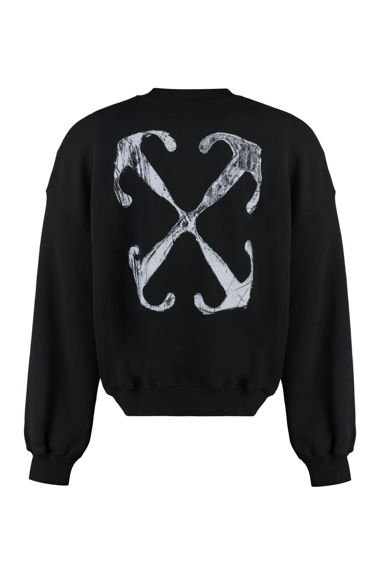 cotton crew-neck sweatshirt by Selfnex