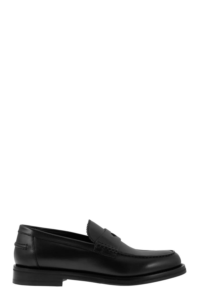 penny - leather moccasin by Selfnex