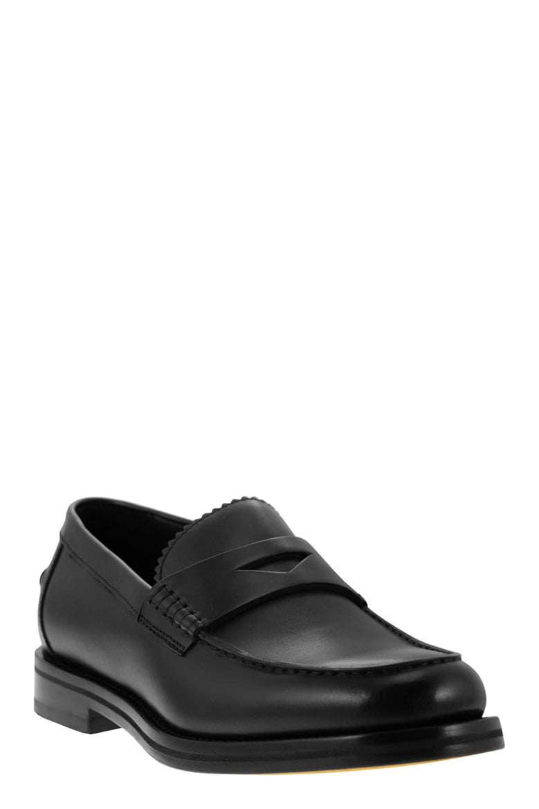penny - leather moccasin by Selfnex