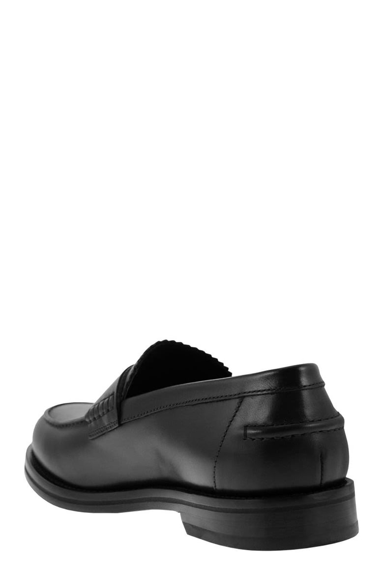 penny - leather moccasin by Selfnex