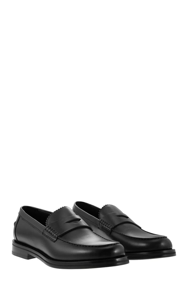 penny - leather moccasin by Selfnex