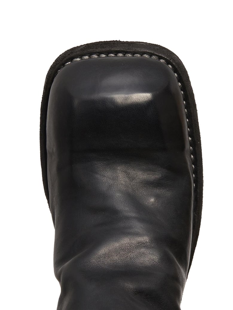 stivale con zip in pelle by Selfnex