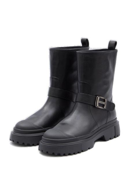 h619 biker boots by Selfnex