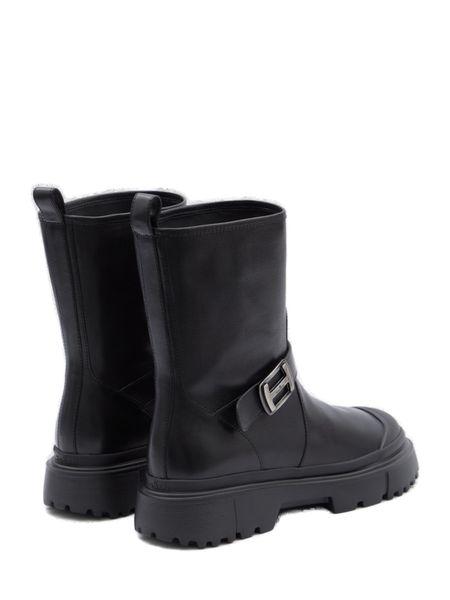 h619 biker boots by Selfnex