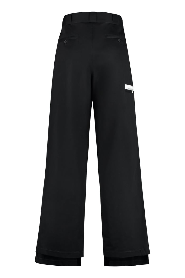 cotton cargo-trousers by Selfnex