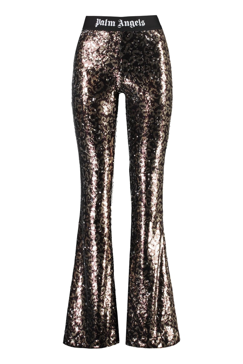 sequined trousers by Selfnex
