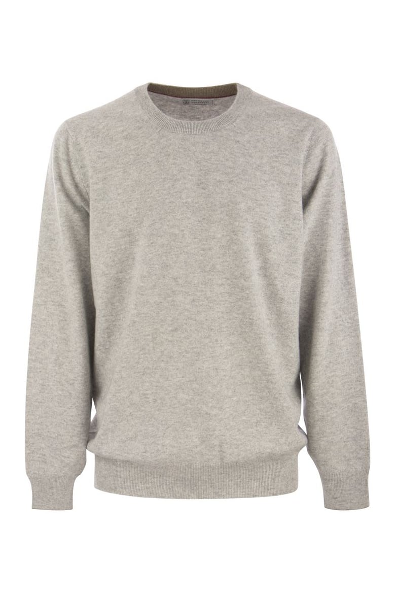 pure cashmere crew-neck sweater by Selfnex