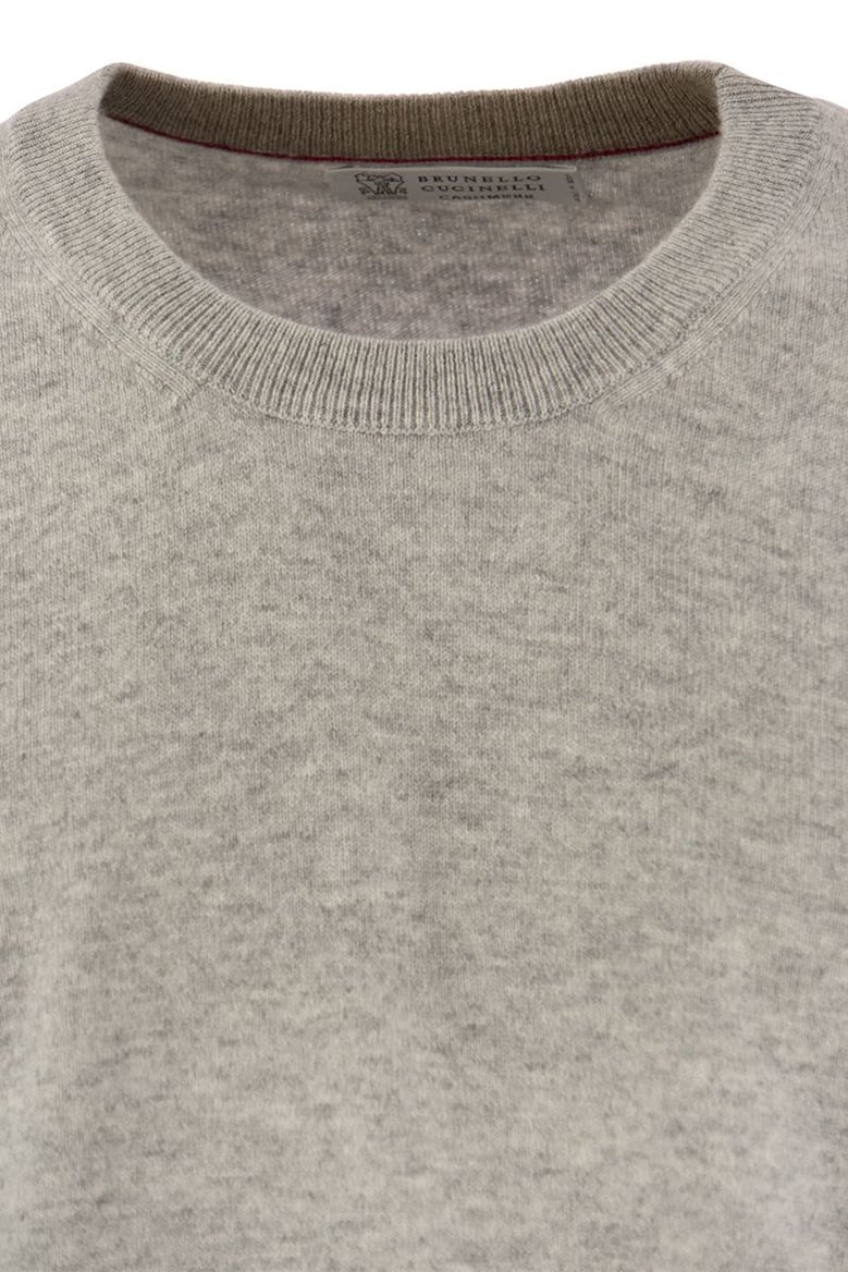 pure cashmere crew-neck sweater by Selfnex