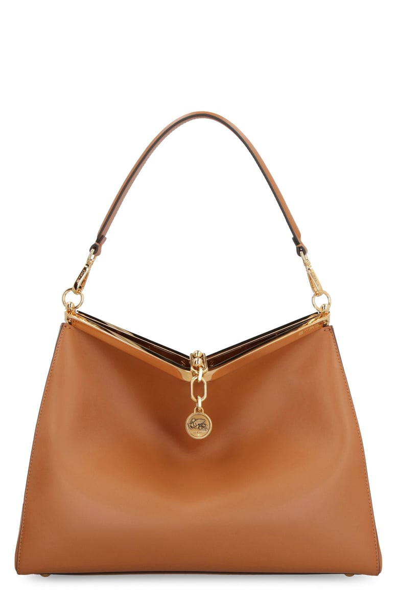 vela leather shoulder bag by Selfnex