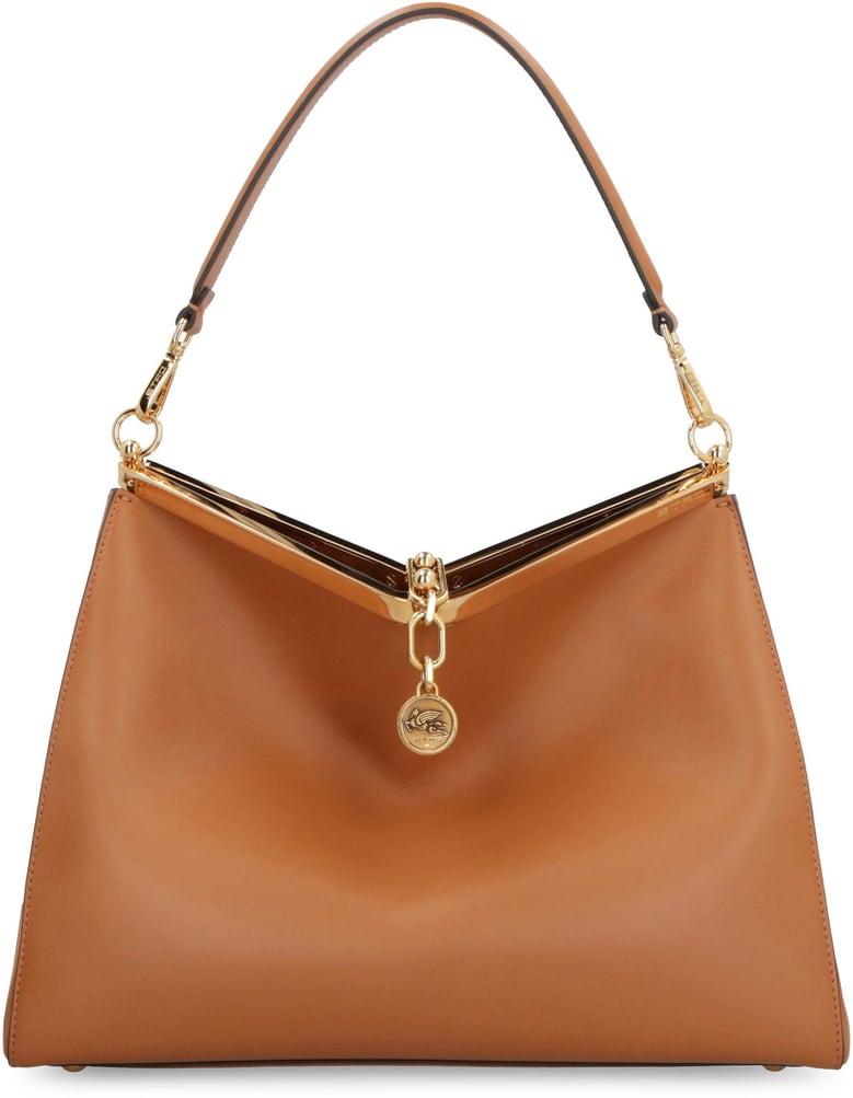 vela leather shoulder bag by Selfnex