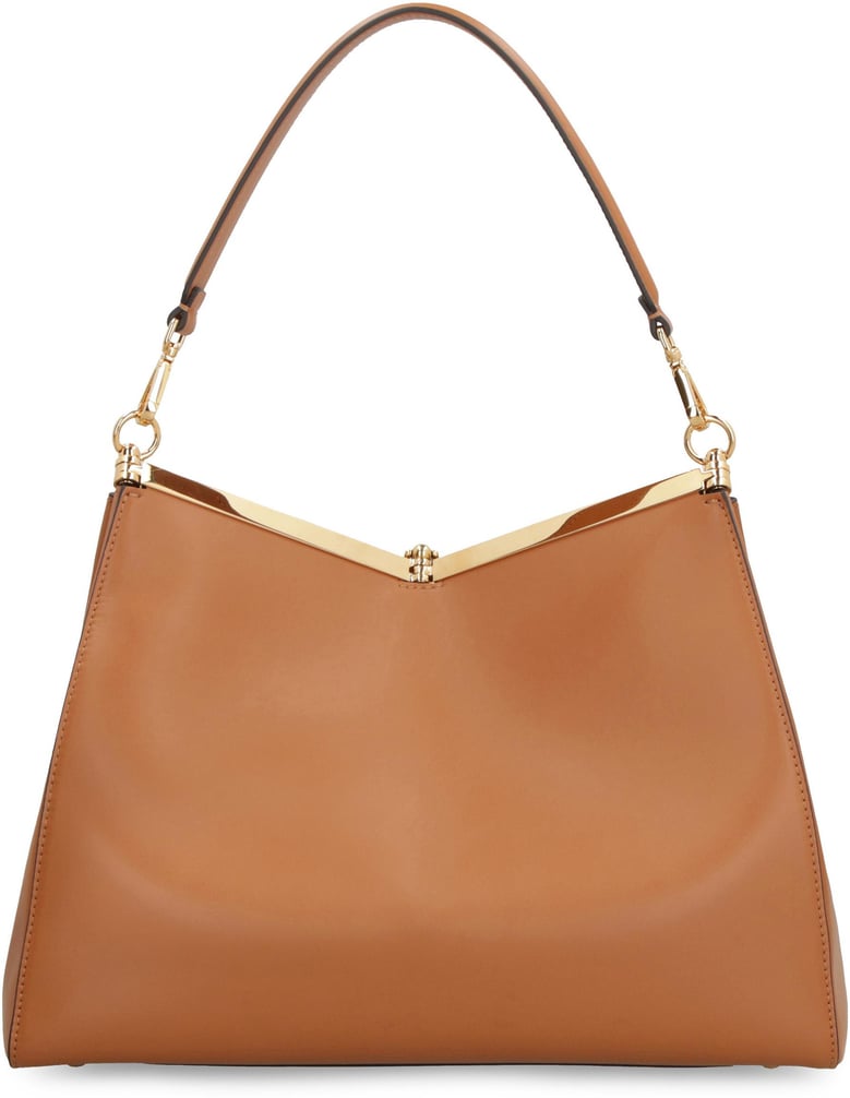 vela leather shoulder bag by Selfnex