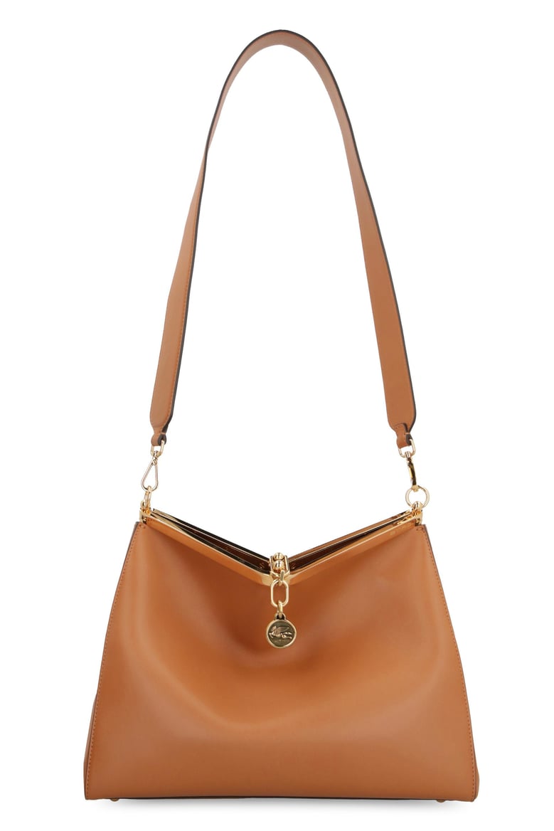 vela leather shoulder bag by Selfnex
