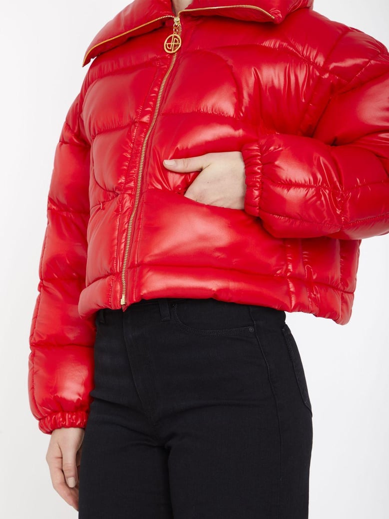 jp short puffer jacket by Selfnex