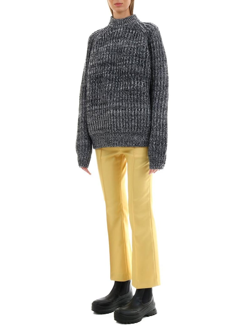 melange gray pullover by Selfnex