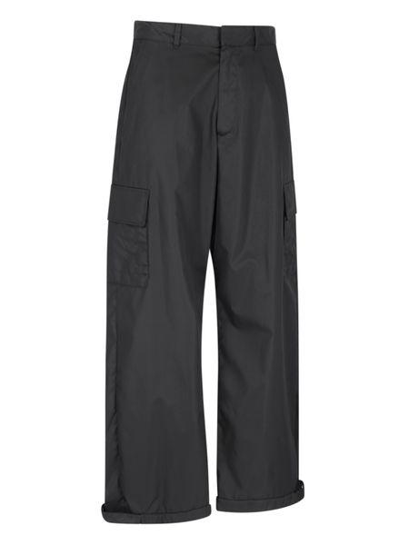 ow emb nyl cargo pant by Selfnex