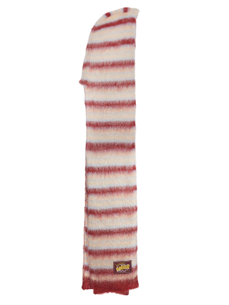mohair scarf hood by Selfnex