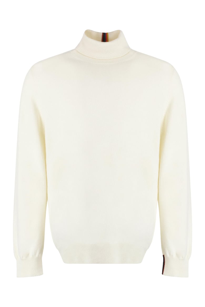 cashmere turtleneck pullover by Selfnex